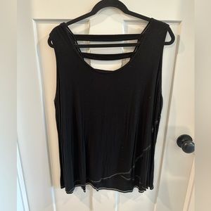 Nine Britton Black Tank Top 2X
